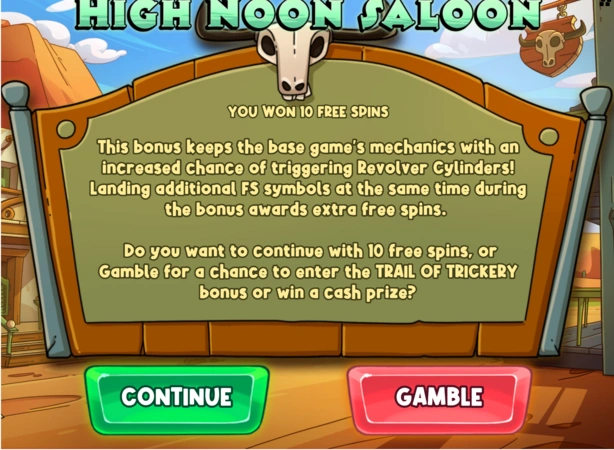 Le Cowboy Slot Free Spins