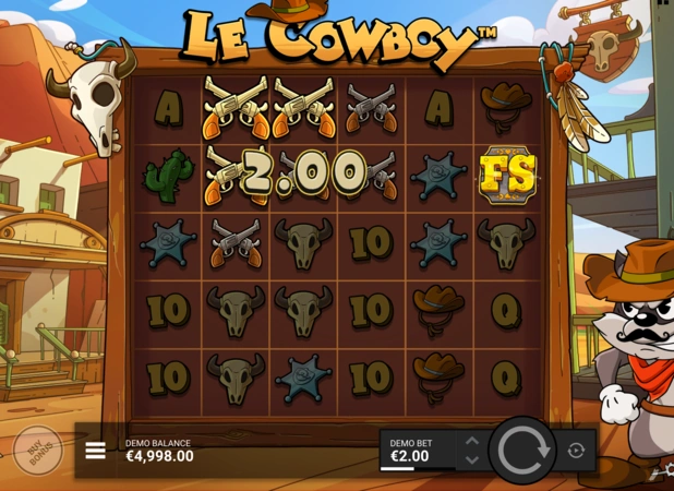 Le Cowboy Slot Téma